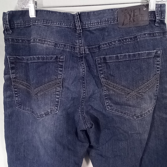 T.K.Axel Men's Slim Straight Leg Jeans Size 34x32 - Picture 6 of 7